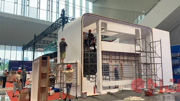 3天5个展位，交通运输科技博览会搭建工作顺利完工！